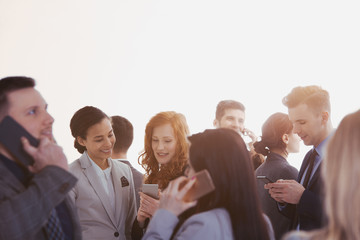 Obraz premium Crowd of people