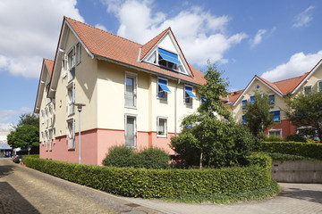 Fototapeta na wymiar Wohnhäuser