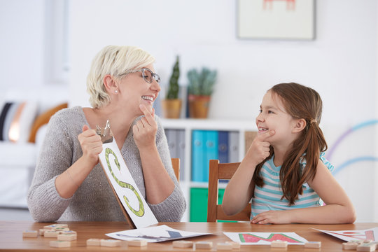 Session with alphabet learning