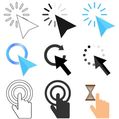 Computer mouse pointer