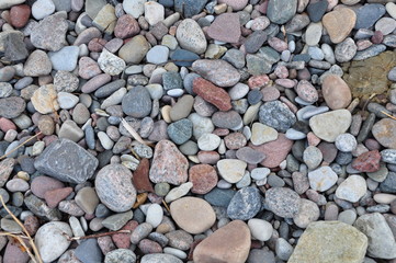 Steine am Strand