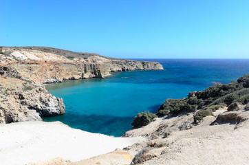 Emerald beaches of Greece - Milos island, Cyclades