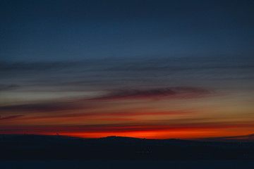 sunrise, beautiful dawn, morning, bright skies, sky