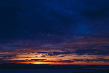 Obraz na płótnie Canvas sunrise, beautiful dawn, morning, bright skies, sky