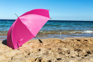 Beautiful view of coastline, Egypt