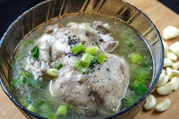 Samgyetang - Korean style  chicken soup