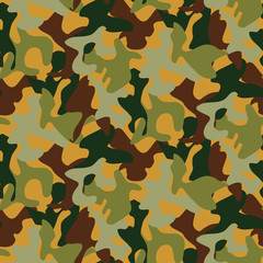Abstract Military Camouflage Background