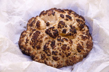 Whole roast cauliflower 