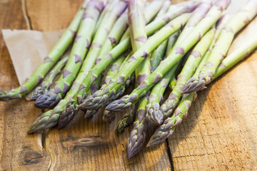 Asparagus.Fresh organic vegetables
