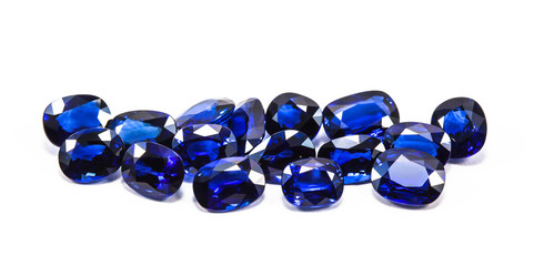 group of the blue sapphires