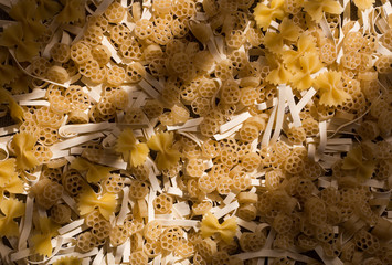 pasta scattering as background