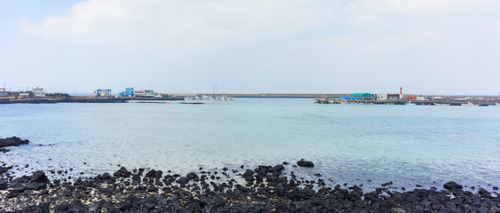 Fototapeta premium Harbor town