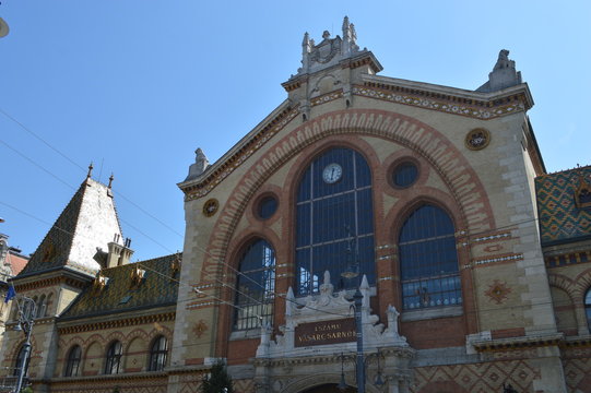 Central Market In Budapest