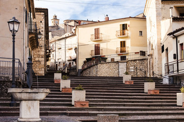 Villalago glimpse near Scanno, Abruzzo