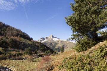 landscape of the pyrinees