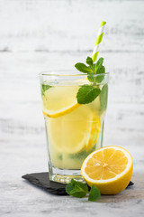 Lemonade. Traditional Summer drink.
