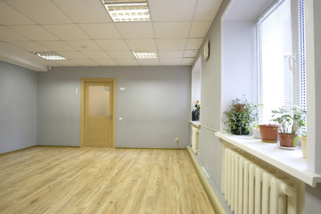 Interior of an empty room