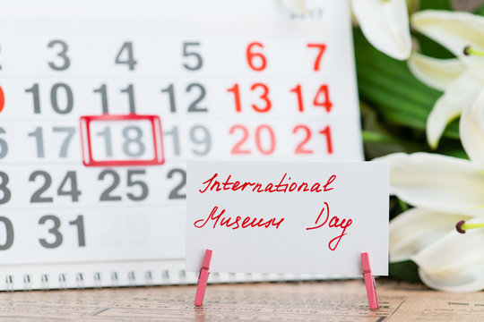 18 may International Museum Day on the calendar