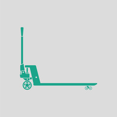 Hydraulic trolley jack icon