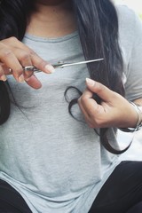 Hair cutting shears