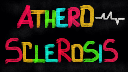 Obraz premium Atherosclerosis concept 