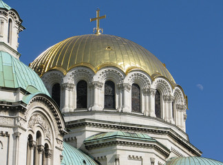 Fototapeta na wymiar Sofia - Alexander Nevsky Cathedral - Bulgaria