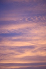 sunset sky violet color