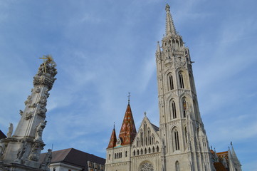 Fototapeta na wymiar Matthia`s Church in Budapest