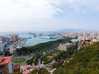 Fototapeta na wymiar Málaga Spain Europe