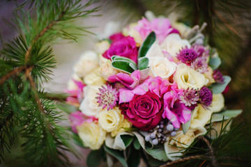beautiful wedding bouquet