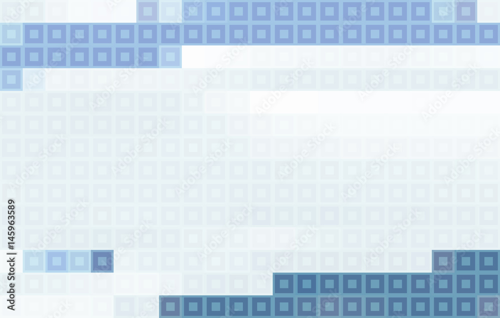 Aufkleber simple gray and blue geometric background. pixelated vector graphic pattern