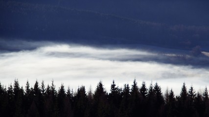 nappe de brouillard Champsaur