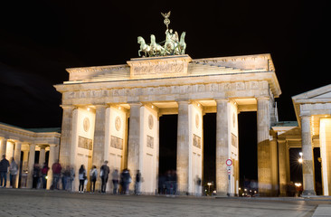 Obraz premium Brandenburg gate in Berlin, germany
