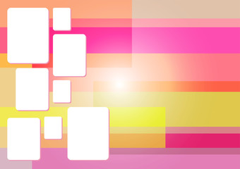  pink square Abstract background