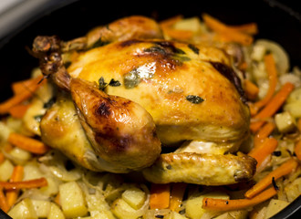 whole roasted chicken