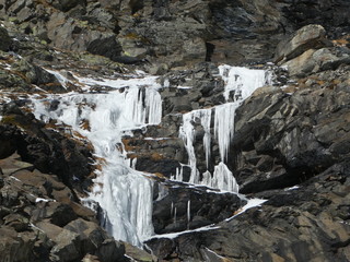 rocks nature landscape stone winter