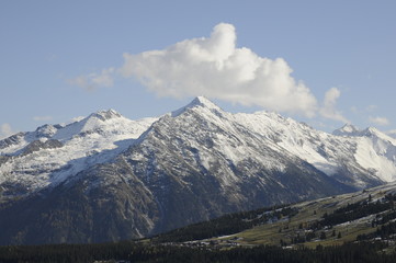 Fototapeta premium Berge am Gerlospass
