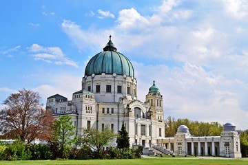 Obraz premium Kirche im Zentralfriedhof, Wien