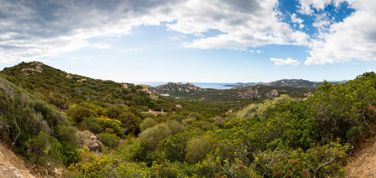 Panorama of Corsica