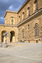 Fototapeta na wymiar The Palazzo Pitti (Pitti Palace), Florence, Italy