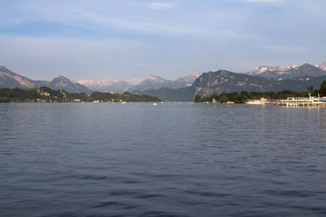 Fototapeta na wymiar Lake Lucerne, Switzerland