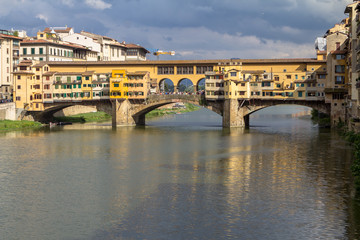Obraz premium Ponte Vecchio in Florence, Italy.
