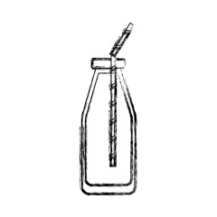 juice fruit bottle icon vector illustration design