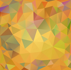 Multicolor geometric rumpled triangular low poly origami style gradient illustration graphic background. Vector polygonal design for your business. Warm color, gamma