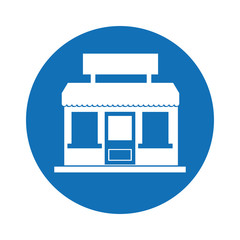 store building isolated icon vector illustration design