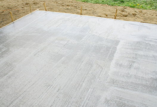 construction de chape en ciment,ext&eacute;rieur  