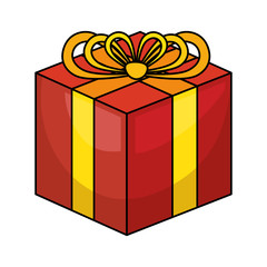 gift box present icon vector illustration design