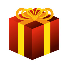 gift box present icon vector illustration design