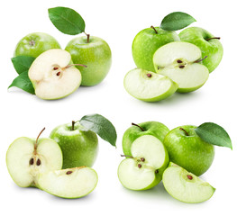 apple fruits with leaf