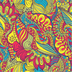 vector floral seamless pattern background
